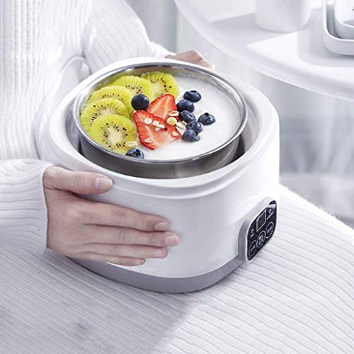 DHTOMC Yogur de la máquina Completamente automática casera Mini Mini natto Vino de arroz Fermentación La fermentación de la máquina 1L de Gran Capacidad Xping