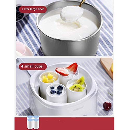 DHTOMC Yogur de la máquina Completamente automática casera Mini Mini natto Vino de arroz Fermentación La fermentación de la máquina 1L de Gran Capacidad Xping