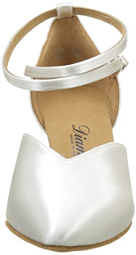 Diamant 105-068-092 Zapatos de baile Mujer, Blanco, 34 2/3 EU (2.5 UK)