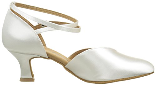 Diamant 105-068-092 Zapatos de baile Mujer, Blanco, 34 2/3 EU (2.5 UK)