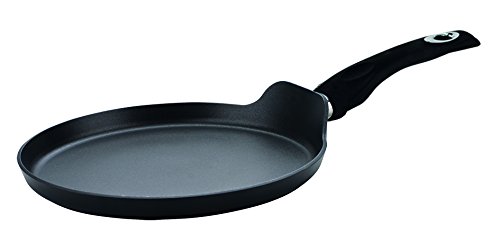 Diamond Antiadherente sartén para Crepes/sartén, Negro, 28 cm