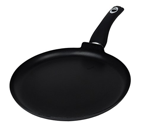 Diamond Antiadherente sartén para Crepes/sartén, Negro, 28 cm