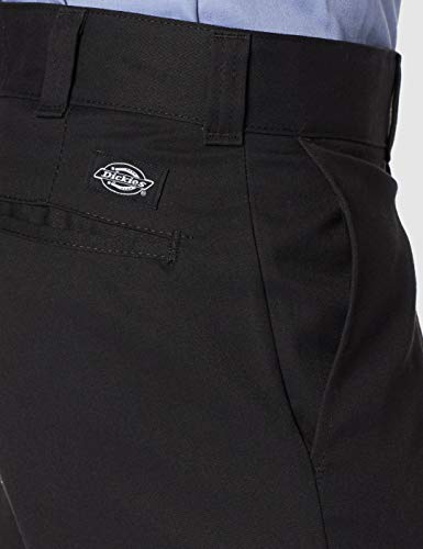 Dickies Industrial Work Pant, Pantalones para Hombre, Negro (Black), 31/32