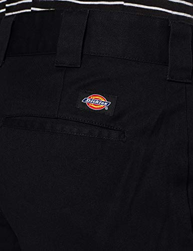 Dickies Slim Fit Work Pant Pantalones, Negro (Black BK), (Tamaño del Fabricante:30/32) para Hombre