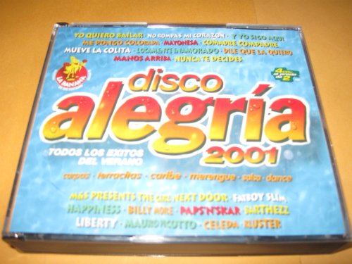 Disco Alegria 2001 - Todos Los Exitos Del Verano