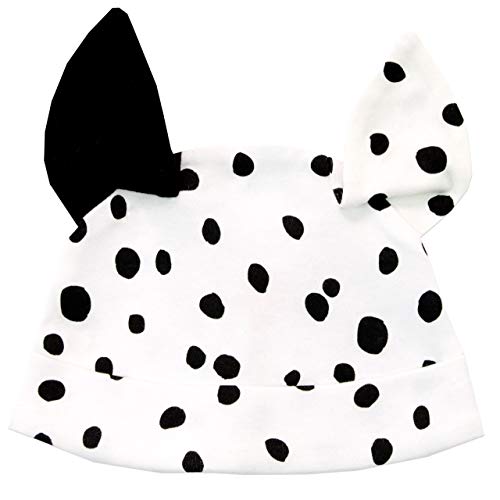 Disney 101 Dálmatas Pijama Entera con Gorro para Niñas Bebés 101 Dalmatians Blanco 6-9 Meses