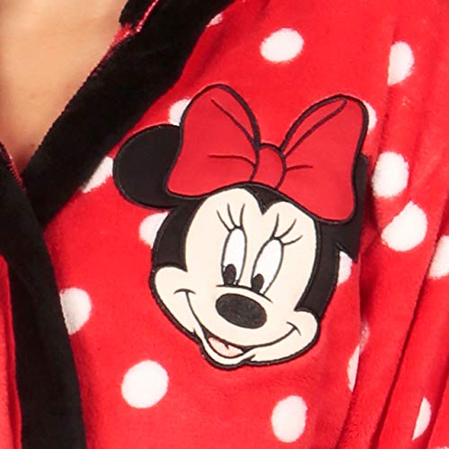 Disney Bata para Mujer Minnie Mouse Rojo Large