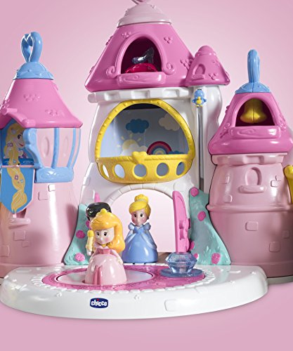 Disney - Castillo de Princesas Disney Interactivo, con 3 Personajes (Chicco 00007603000000)