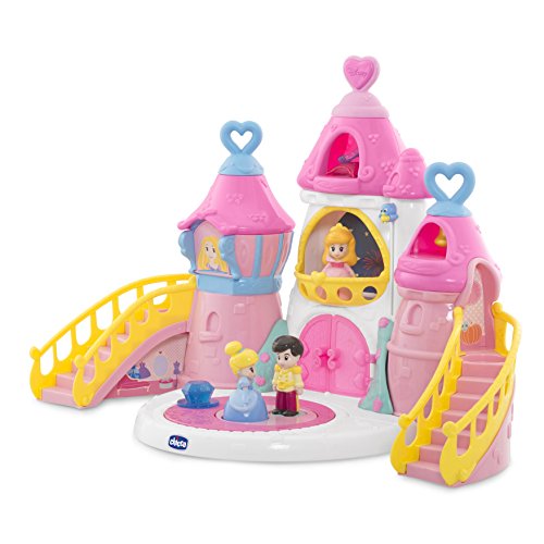 Disney - Castillo de Princesas Disney Interactivo, con 3 Personajes (Chicco 00007603000000)