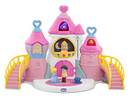 Disney - Castillo de Princesas Disney Interactivo, con 3 Personajes (Chicco 00007603000000)