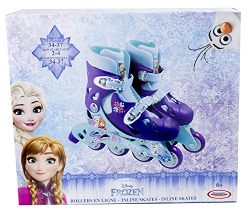 Disney Frozen ARPEJE DE Exterior-El tamaño Snow Queen Rodillos 34-37 congelado