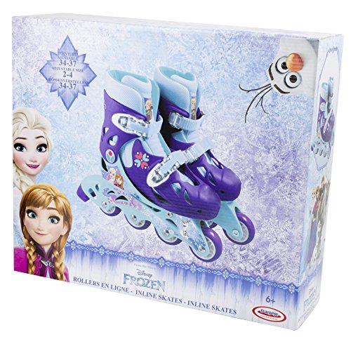 Disney Frozen ARPEJE DE Exterior-El tamaño Snow Queen Rodillos 34-37 congelado