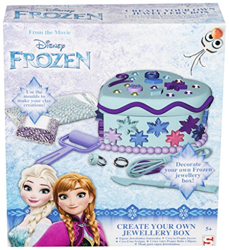 Disney Frozen DFR-1071 - Molde de Arcilla con Caja de joyería, Multicolor