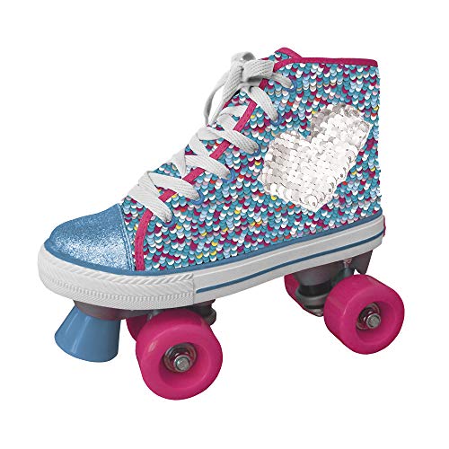 Disney Frozen II - Patines de Ruedas con Lentejuelas giratorias para niña, Multicolor, 33-34