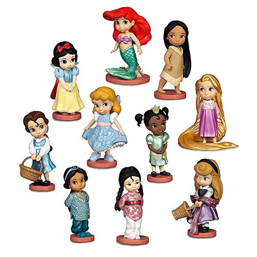 Disney - Juego de Figuras coleccionables, de pequeñas princesas, a partir de 3 años