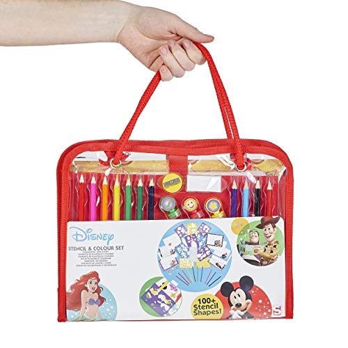 Disney Maletin de Dibujo para Niñas y Niños Kit de Manualidades