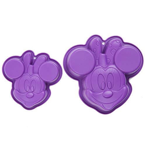 Disney Minnie Mouse - Moldes de Silicona (2 Unidades)