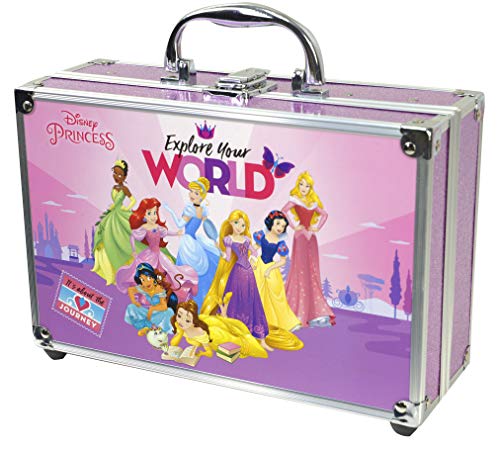 Disney Princess Makeup Train Case, Color Standard (Markwins 1599037E)