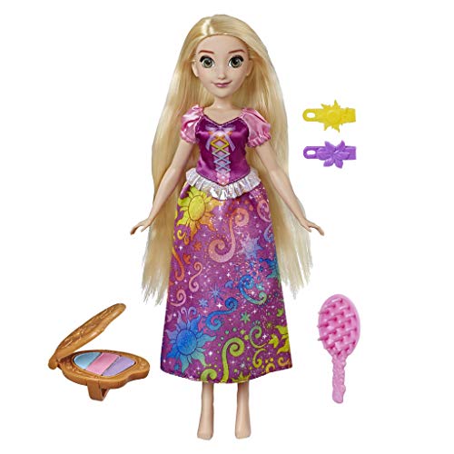 Disney Princess - Muñeca Rapunzel, Estilo Arco Iris, Multicolor