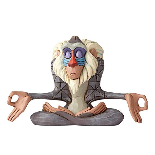 Disney Rafiki-Mini Figurina, Resina, Multicolor, 15.4 x 11.4 x 10.2