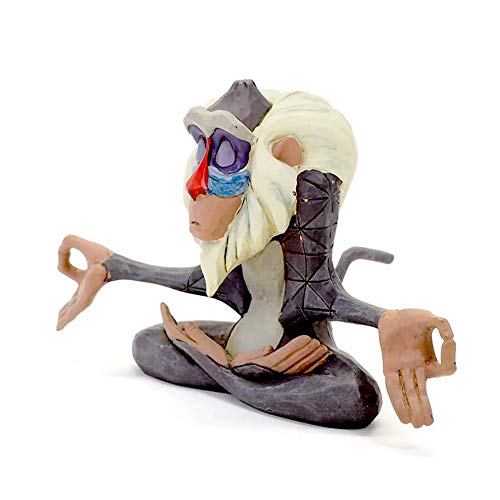 Disney Rafiki-Mini Figurina, Resina, Multicolor, 15.4 x 11.4 x 10.2