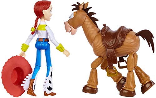 Disney Toy Story 4 Pack de 2 Muñecos, Jessie y Perdigón , Juguetes Niños +3 Años (Mattel Gjh82)