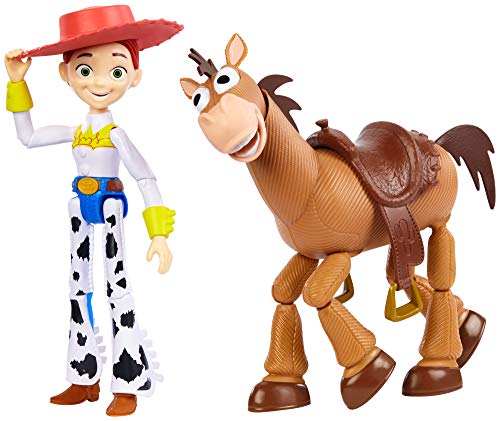 Disney Toy Story 4 Pack de 2 Muñecos, Jessie y Perdigón , Juguetes Niños +3 Años (Mattel Gjh82)