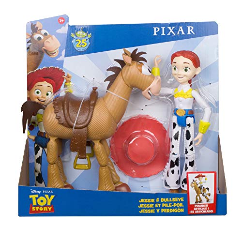 Disney Toy Story 4 Pack de 2 Muñecos, Jessie y Perdigón , Juguetes Niños +3 Años (Mattel Gjh82)