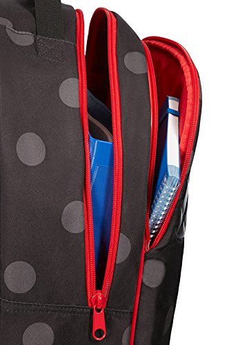 Disney Ultimate M Minnie Mochila Infantil, 20 Litros, Color Negro