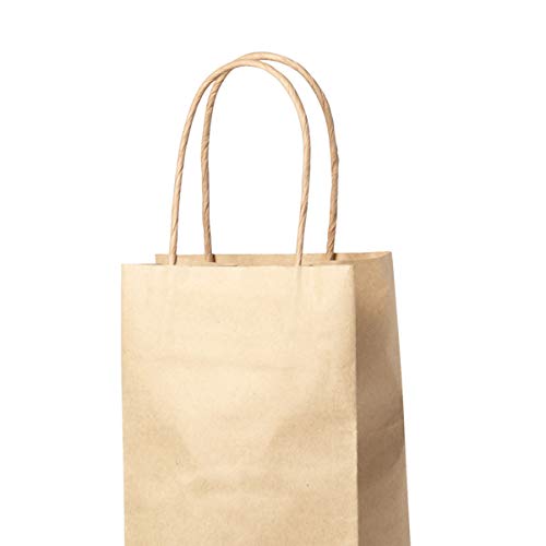 DISOK Lote de 50 Bolsas Kraft para Botellas de Vino + 3 Blocs de Notas Mariposas- Bolsas para Vino, Kraft, Naturales, Marrón, Marrones. Bolsas para Botellas de Vino Papel. Bodas Detalles y Recuerdos