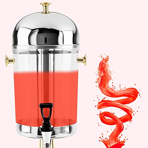 Dispensador de bebidas de jugo Juguera, leche té Cubo, Bebida fría de pantalla plana, de acero inoxidable Dispensador de agua, hielo profesional industrial de calentar fabricante de la bebida