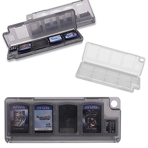 Distinct para Sony PS Vita PSV 10 en 1 Juego Memory Card Caja de Almacenamiento