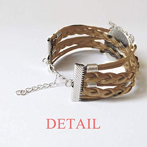 DIYthinker Snake Food Ostra Taiwán Art Deco Regalo Pulsera de moda de cadena de amor, adorno de cuerda para regalo