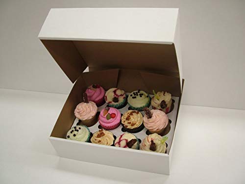 Doce apilable Caja de Cup Cake, la cantidad del paquete