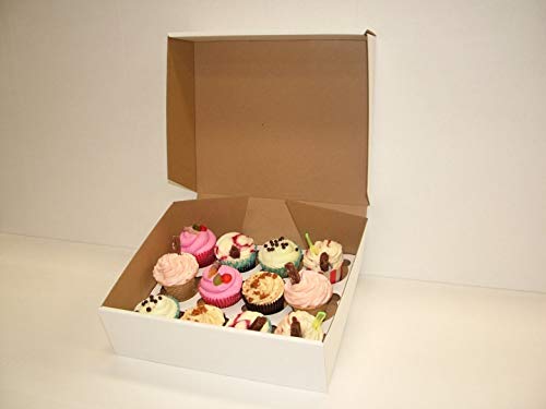 Doce apilable Caja de Cup Cake, la cantidad del paquete