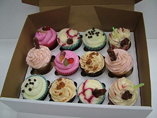 Doce apilable Caja de Cup Cake, la cantidad del paquete