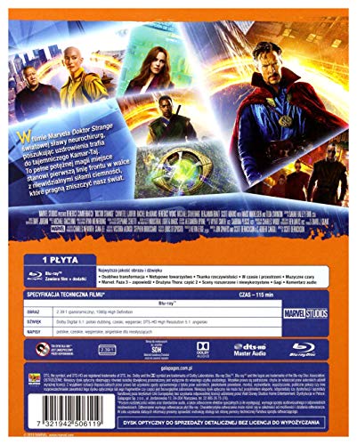 Doctor Strange [Blu-Ray] [Region Free] (IMPORT) (No hay versión española)