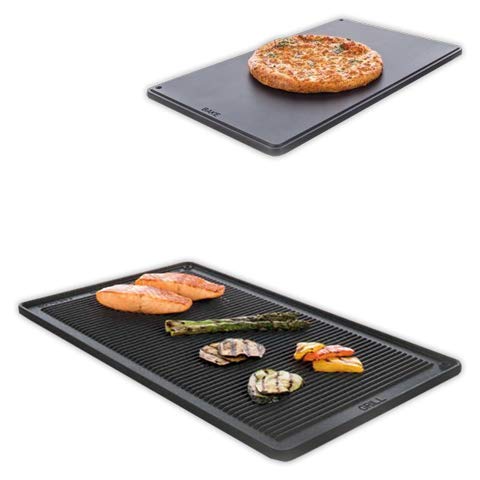 DOJA Industrial | Bandeja horno plancha y pizza GN1/1 | 530x325 mm Reversible