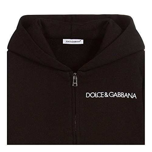 Dolce & Gabbana Logotipo para niños Hoodie Black 12 Years