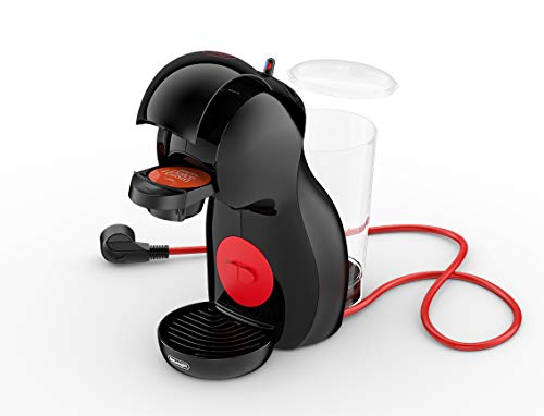 Dolce Gusto Piccolo XS EDG210.B Cafetera de cápsulas, 15 bares de presión, diseño compacto, Steel, Negro