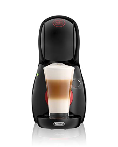 Dolce Gusto Piccolo XS EDG210.B Cafetera de cápsulas, 15 bares de presión, diseño compacto, Steel, Negro