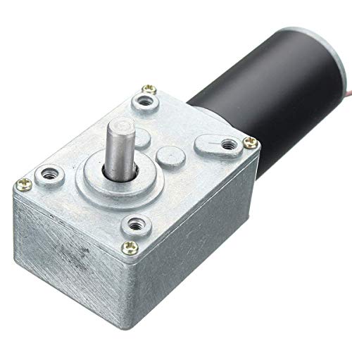 DollaTek 31ZY DC 12 V 80 RPM Motorreductor Turbo Reductor DC Motor de engranaje helicoidal