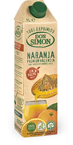 Don Simon - Zumo Naranja Exprimida sin pulpa, 1 L
