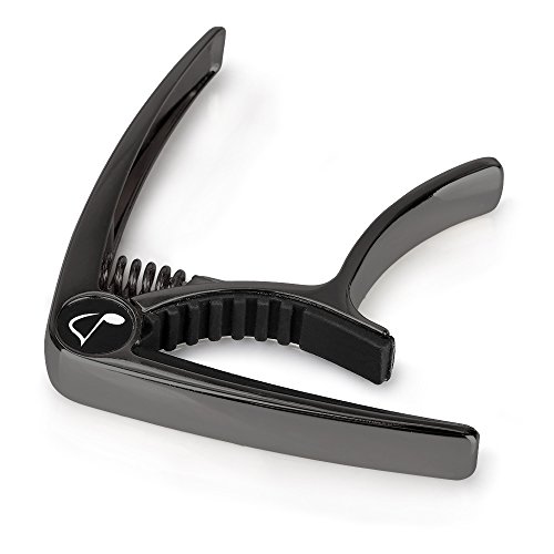 Donner® DC-2 Capo Profesional Disparador, 4 Colores, para Guitarra Eléctrica, acústica, Clásica, Ukulele, banjo, mandolina, mandola, de aleación de zinc