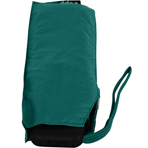 Doppler Carbonsteel Uni umbrella Mini Slim Evergreen