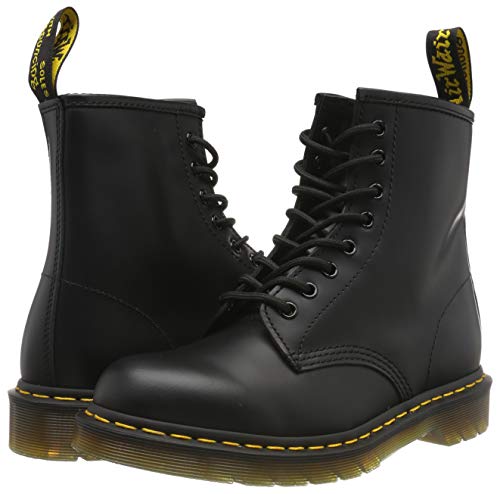 Dr. Martens 1460 Smooth, Botas Militares Unisex, Negro (Black), 37 EU