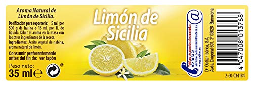 Dr. Oetker Aroma Natural Limón De Sicilia 1 Unidad 35 g