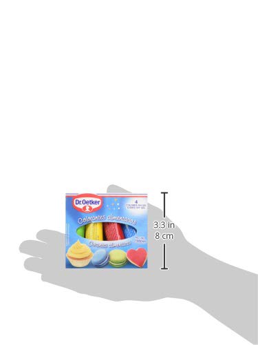 Dr. Oetker - Colorantes Alimentarios 4 x 10 g