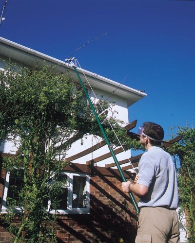 Draper 33855 - Tijeras de podar telescópicas para árboles (2,900 mm, capacidad de corte de 32 mm)