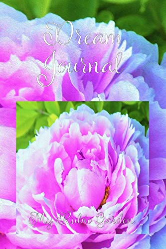 Dream Journal: Stunning Double Pink Peony Flower Detail